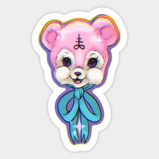 Demon bear Sticker